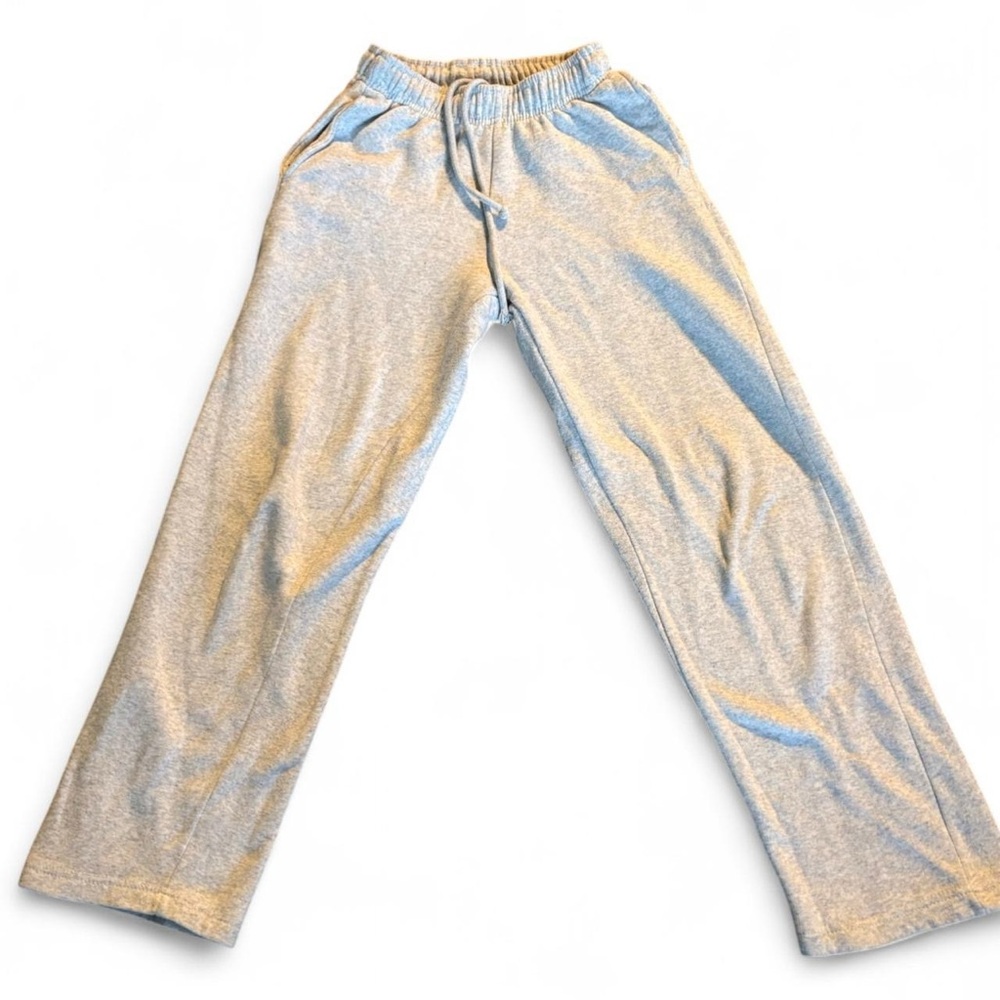 Gray Drawstring Lounge Pants